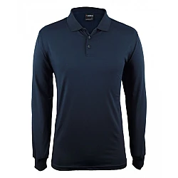 PODIUM Long Sleeve Stretch Polo - 7STL