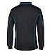 Long Sleeve Polo Shirt With Piping