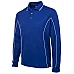 Long Sleeve Polo Shirt With Piping