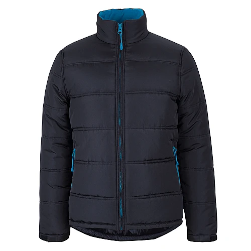 Contrast Puffer Jacket