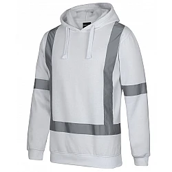 Fleece Hoodie With Reflective Tape