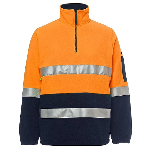 Hi Vis Fleece With Refelctive Tape Hi Vis Fleece With Refelctive Tape