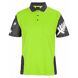 Hi Vis Nz Fern Polo
