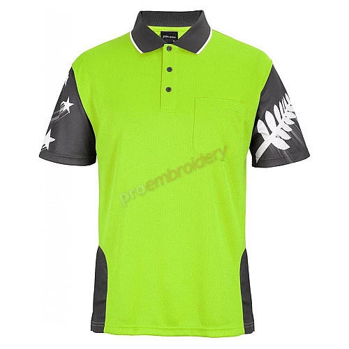 Hi Vis Nz Fern Polo Hi Vis Nz Fern Polo