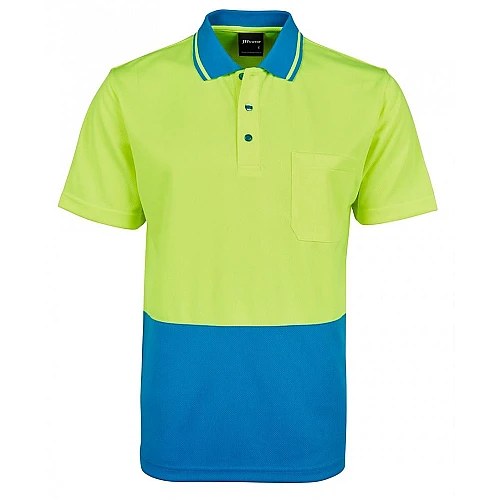 JB's Hi Vis Polo Non Cuffed