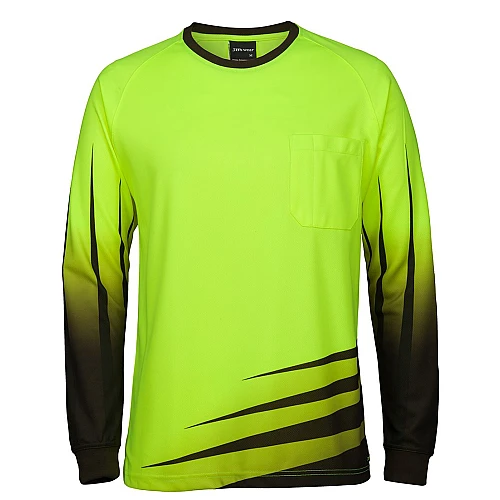 Hi Vis Rippa Sup Long Sleeve Tee Shirt Hi Vis Rippa Sup Long Sleeve Tee Shirt