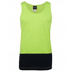 Hi Vis Traditional two Tone Singlet 