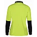 Ladies Hi Vis L/S Comfort Polo