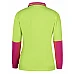 Ladies Hi Vis L/S Comfort Polo
