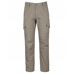 Multi Pocket Stretch Canvas Pants