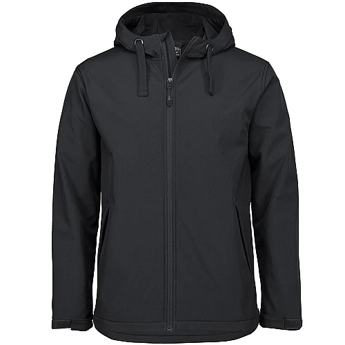 Podium Water Resistant Hooded Soft Shell Jacket