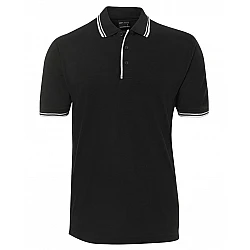 Polo Shirt With Pin Stripe