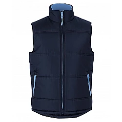 Puffer Contrast Vest Jacket