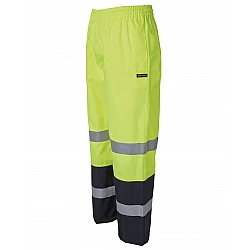 Hi Vis Rain Pants With Reflective Tape