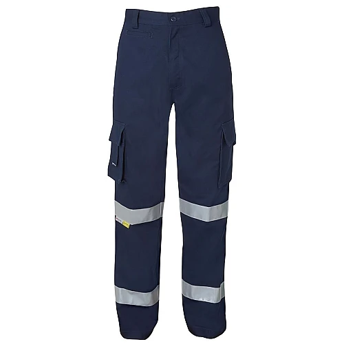 Work Pants With Extra Reflective Tape