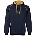 Contrast Fleecy Hoodie Kids & Adult