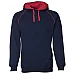Contrast Fleecy Hoodie Kids & Adult