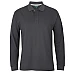 Cotton Polo Work Shirt Long Sleeve