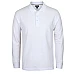 Cotton Polo Work Shirt Long Sleeve