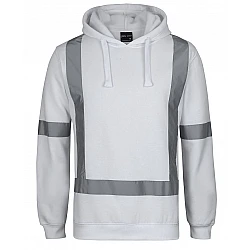 Fleece Hoodie With Reflective Tape