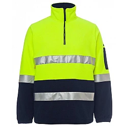 Hi Vis Fleece With Refelctive Tape