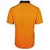 Hi Vis Jacquard Non Cuff Polo