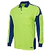 Hi Vis L/S Arm Panel Polo