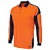 Hi Vis L/S Arm Panel Polo