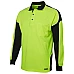 Hi Vis L/S Arm Panel Polo