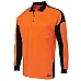 Hi Vis L/S Arm Panel Polo