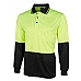 Hi Vis L/S Jacquard Polo