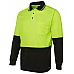 Hi Vis Long Sleeve Traditional Polo