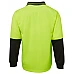 Hi Vis Long Sleeve Traditional Polo