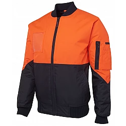 Hi Vis Flying Bomber Style Jacket