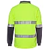 Hi Vis Night Day Traditional Long Sleeve Polo