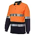 Hi Vis Night Day Traditional Long Sleeve Polo