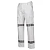 Hi Vis White Night Safety Pants With Reflective Tape