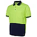 JB's Hi Vis S/S Cotton Back Polo