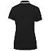 Ladies Polo Shirt With Pin Stripe