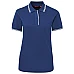 Ladies Polo Shirt With Pin Stripe