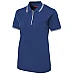 Ladies Polo Shirt With Pin Stripe
