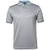 Polo Shirt With Pin Stripe Colar And Sleeves