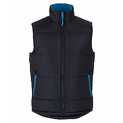 Puffer Contrast Vest Jacket