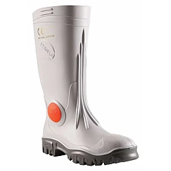 Stimela Executive White Safety Toe Gumboot Fwg901