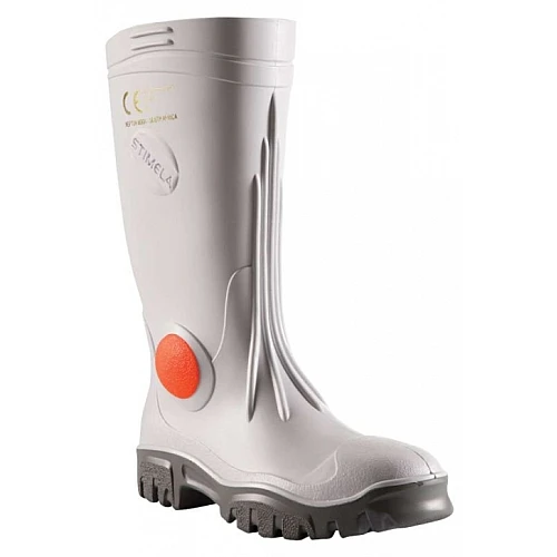 Stimela Executive White Safety Toe Gumboot Fwg901 Stimela Executive White Safety Toe Gumboot Fwg901