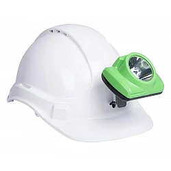 Cordless Hard Hat Lamp – 13,000 Lux, 6.8Ah Li-ion Battery
