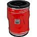 Maxisafe Orange Bunting Flag Line on Reel 100M