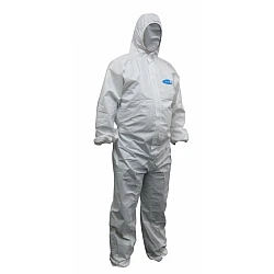 Maxisafe Koolguard White Protective Coveralls Type 5/6 CAT III