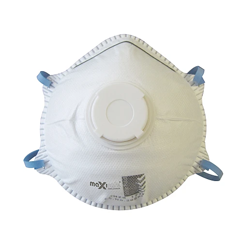 Maxisafe RES514 Conical Respirator Valved P2 N95 Box Of 10 Maxisafe RES514 Conical Respirator Valved P2 N95 Box Of 10