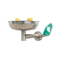 Stainless Steel Wall Mounted Eye Wash Unit